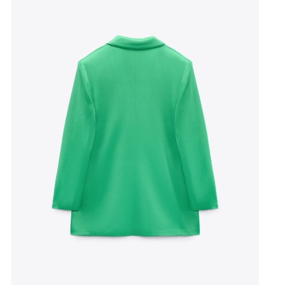 Zara 2 set satin effect full length pants and blazer - Picture 15 of 15